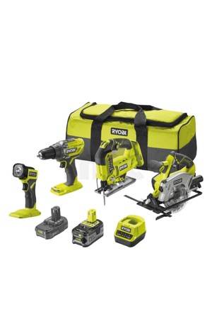 RYOBI RCK184A-252S 18V AKÜLÜ 3 LÜ COMBO SET